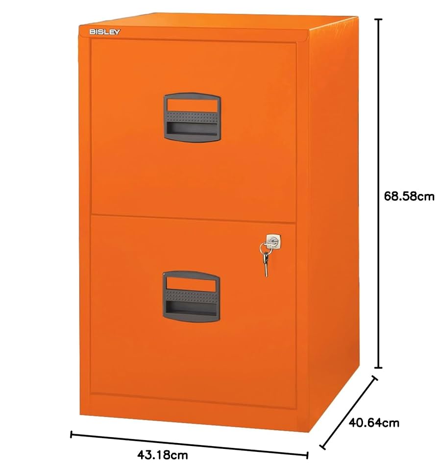 Amazon.co.jp: Bisley 引き出し2段 スチール製 ホーム/オフィス